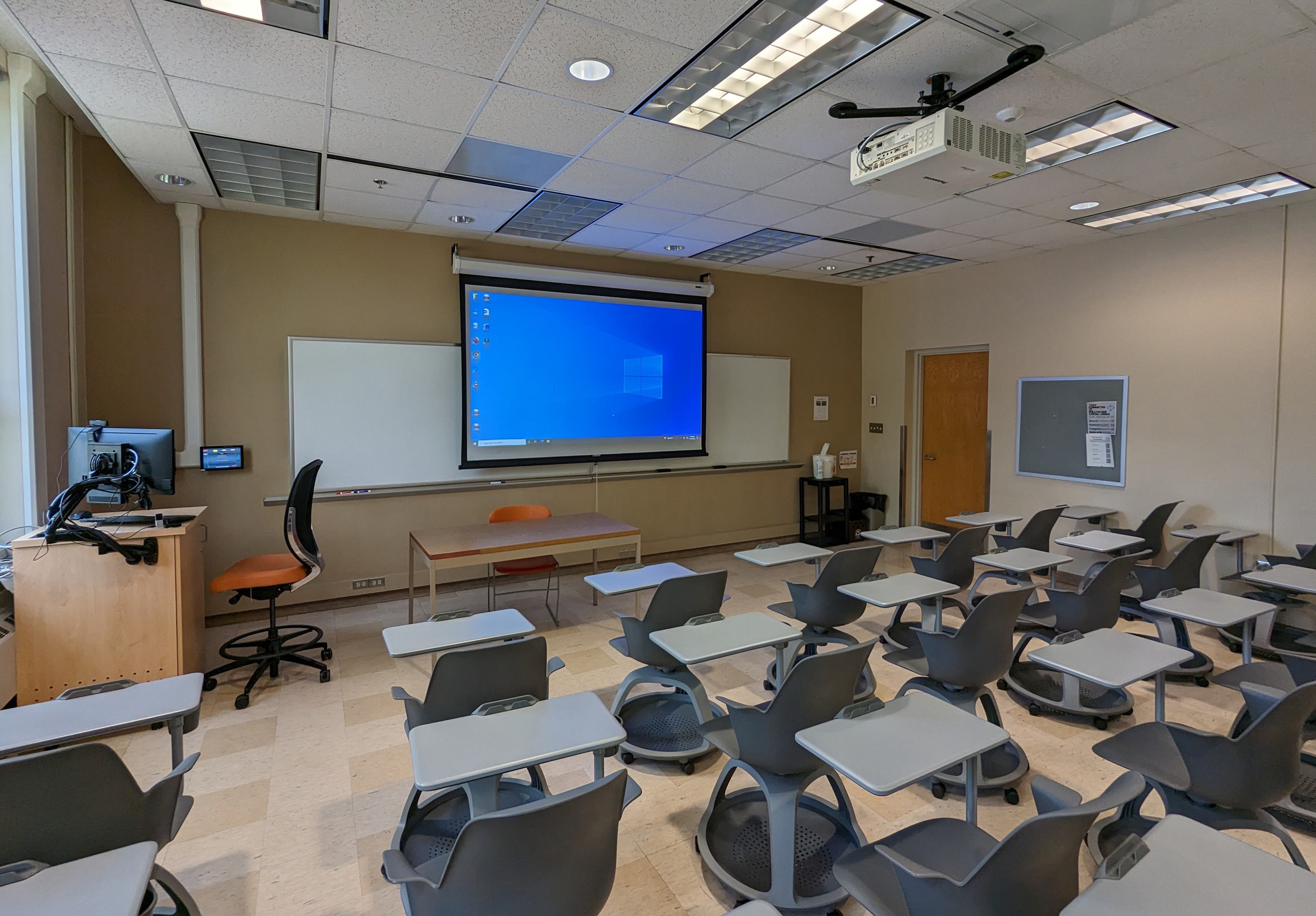 hayes 117 back classroom view