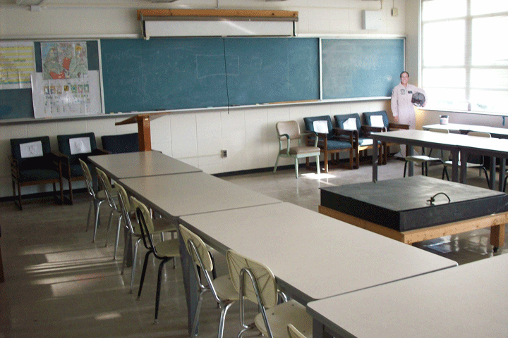 Memorial hall classroom 2