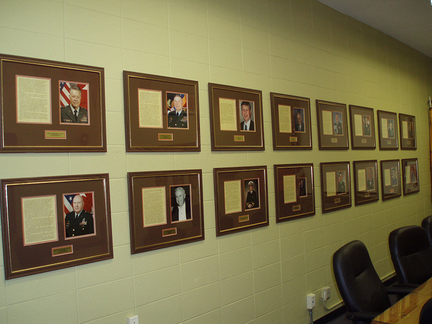 Memorial hall Hall of Fame