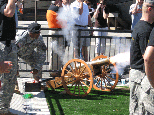 Canon Crew fire