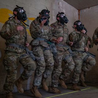 Soldiers in Gas Chamber - Fort Knox