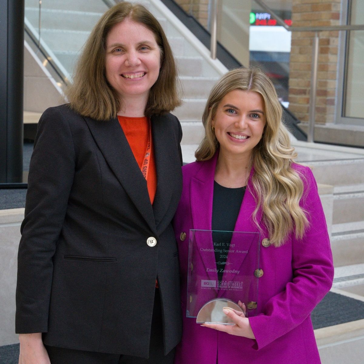 Emily Zawodny and Dean Percival 