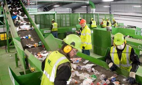 Incinerating 10,000 tons of waste