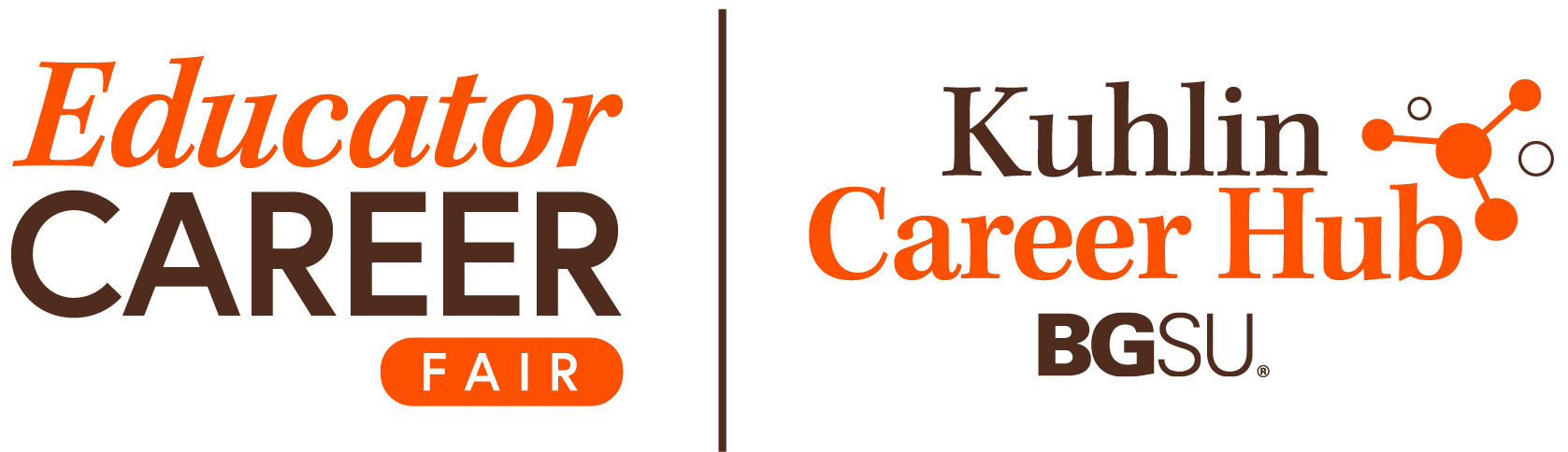 Educator Career Fair | Kuhlin Career Hub BGSU Logo