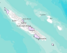 chahoua gecko map