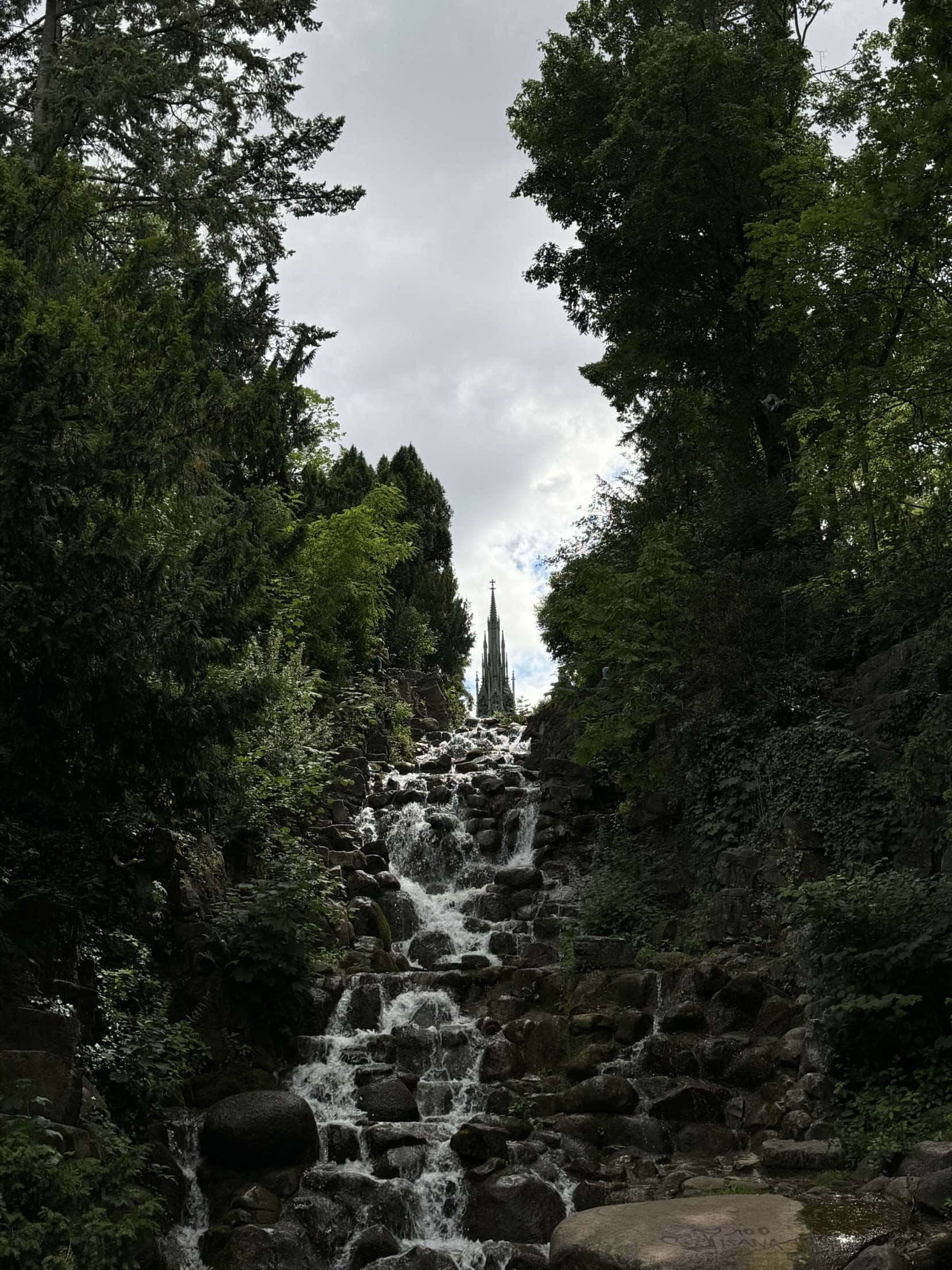 Waterfall in Germany
