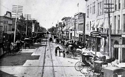 Bustling Bowling Green in 1908