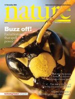 Nature magazine cover