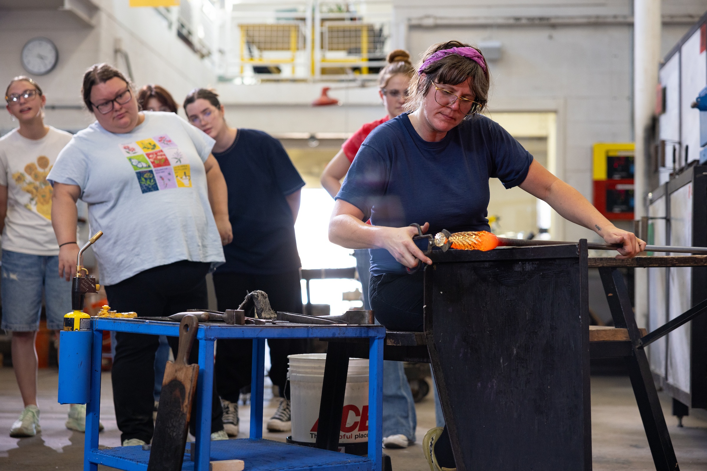 School of Arts - Glass Studio 09-29-2025