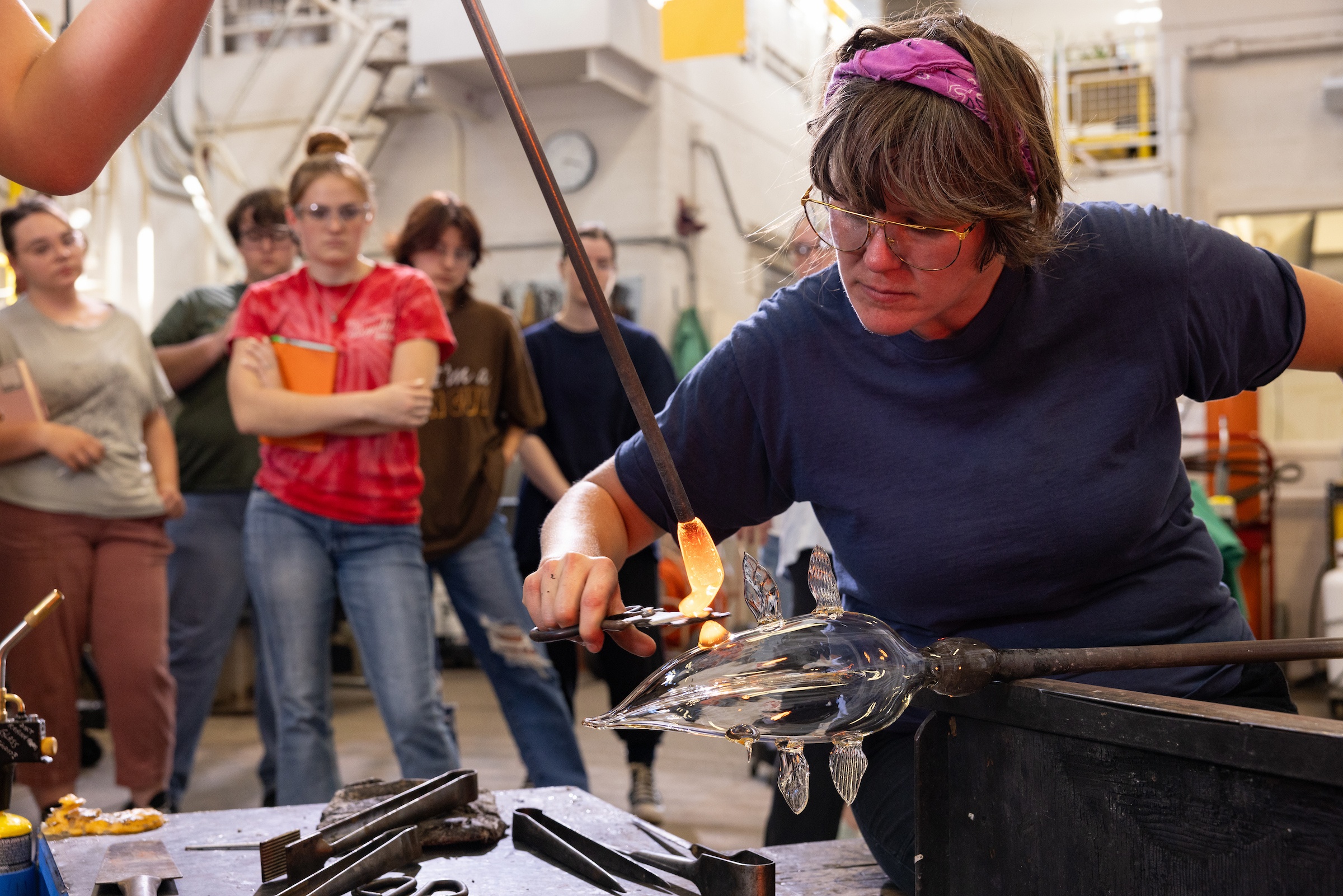 School of Arts - Glass Studio 09-29-2025