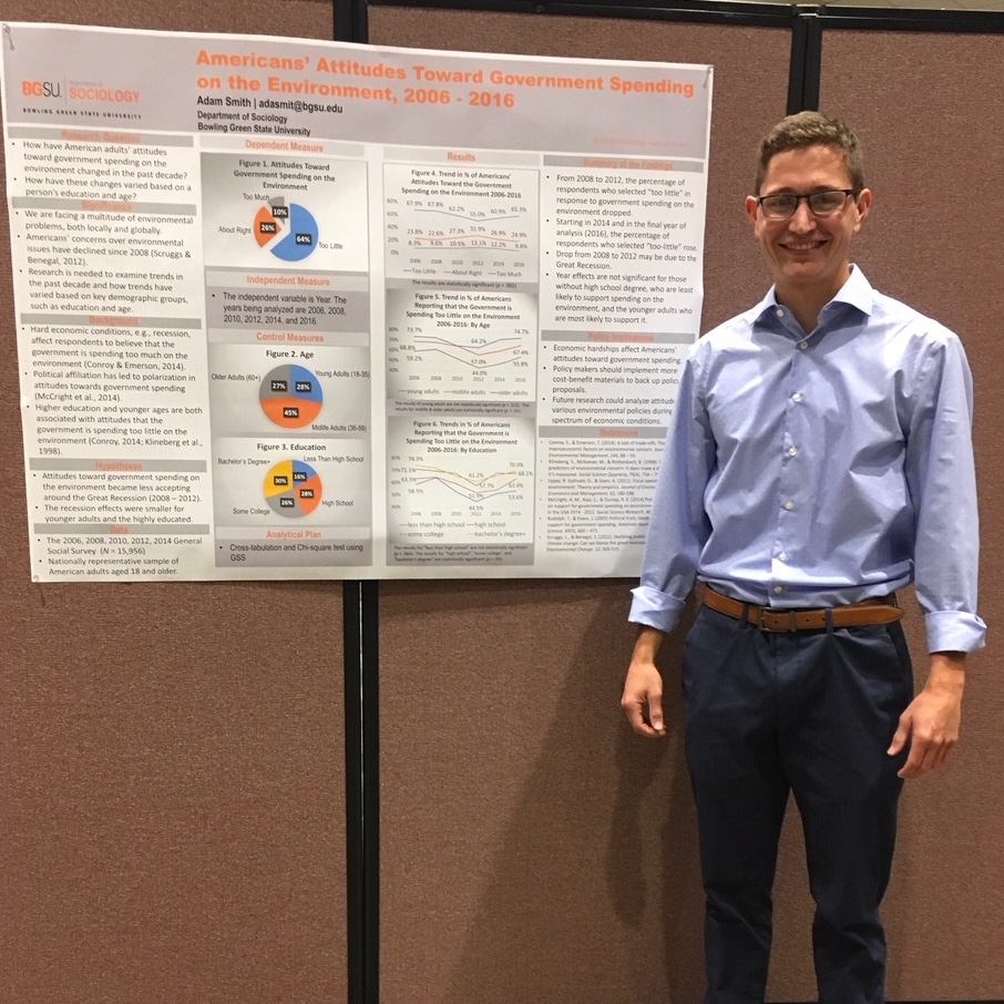 Adam Smith presents 2019 spring capstone poster