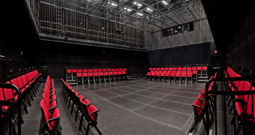 Interior of Eva Marie Saint Theatre
