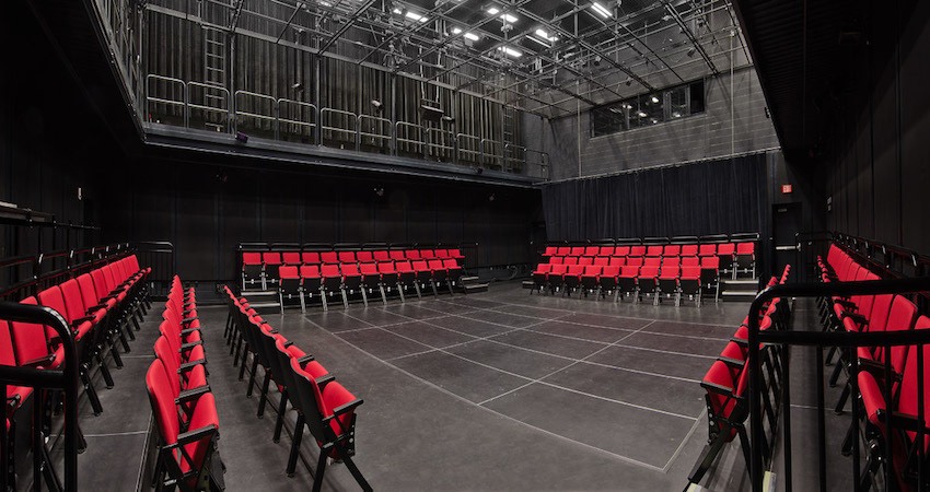Interior of Eva Marie Saint Theatre