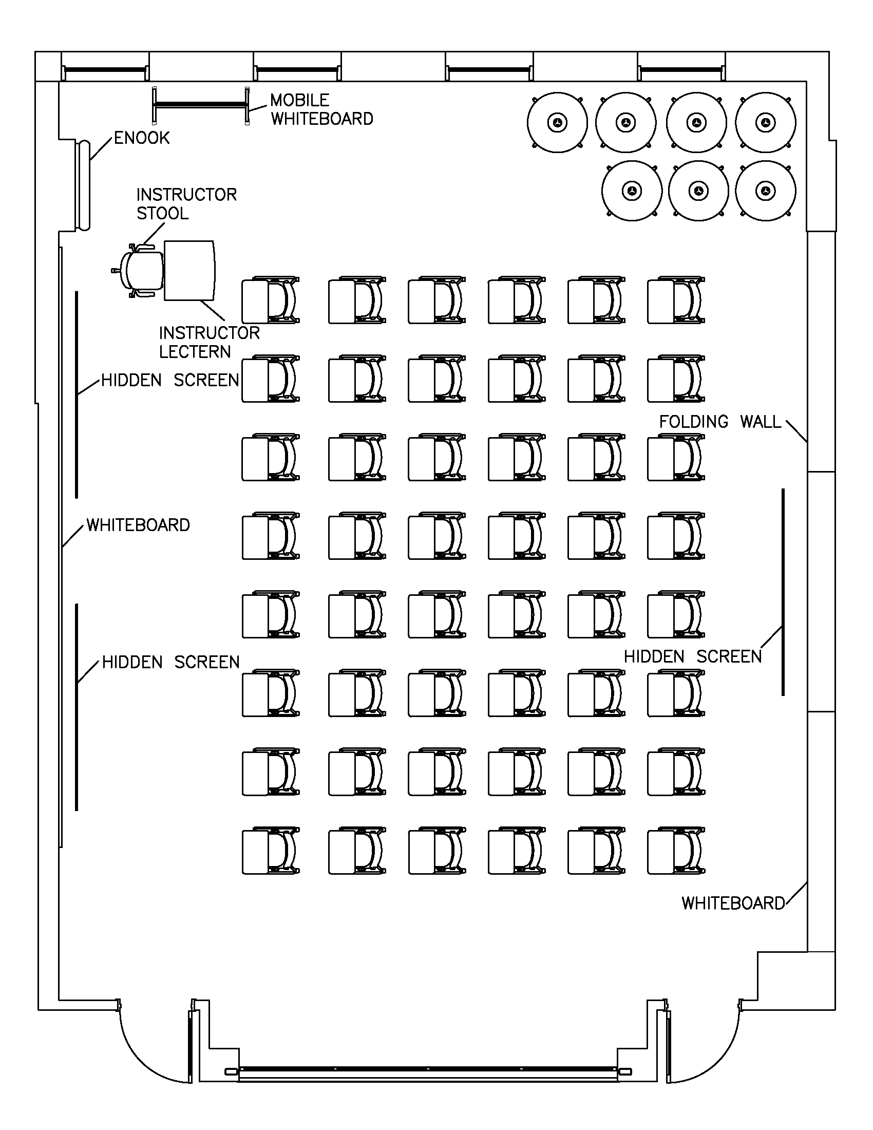 Maurer Center 103 Diagram