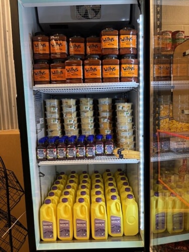 full fridge