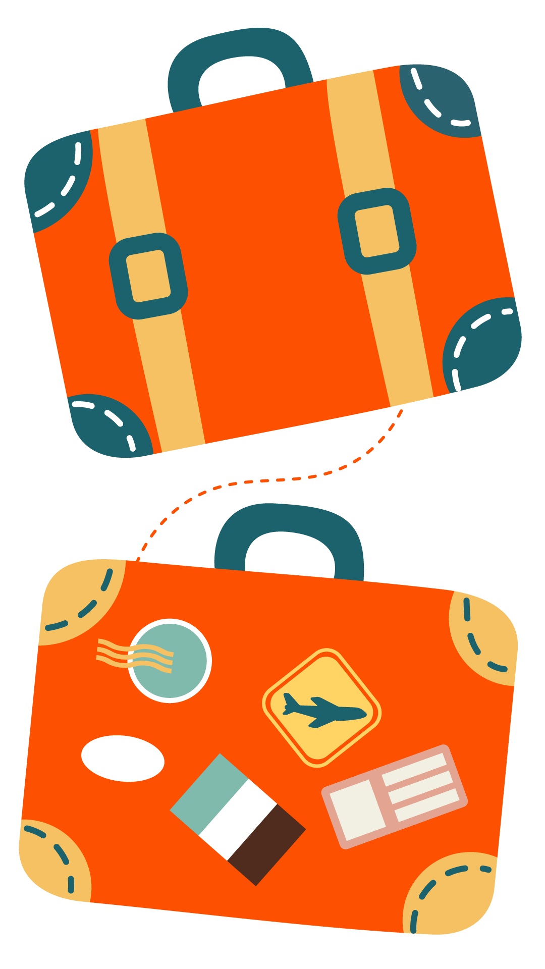 BGSU branded suitcases