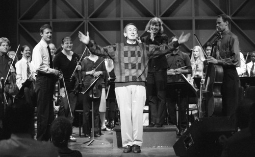 Bob McGrath is featured as the inaugural guest for the Hansen Musical Arts Series Fund in 2003.