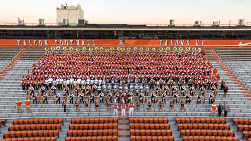 2024 Falcon Marching Band.