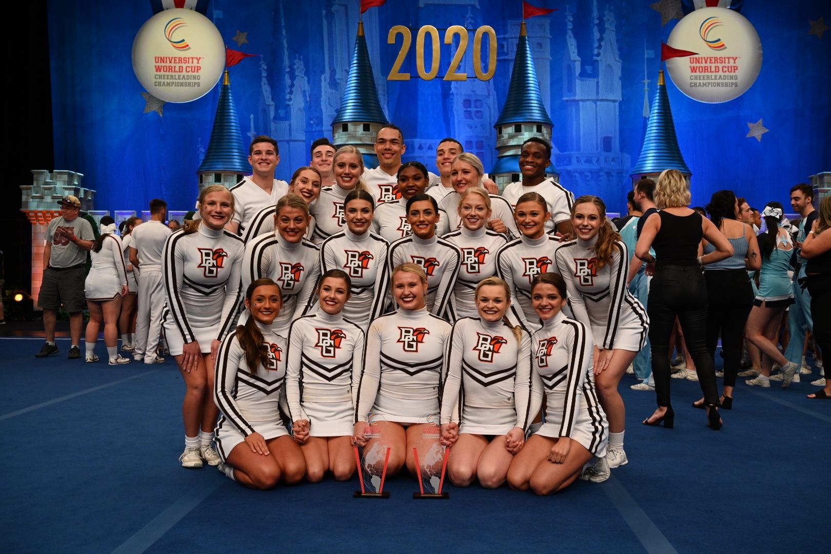 BGSU Cheer team