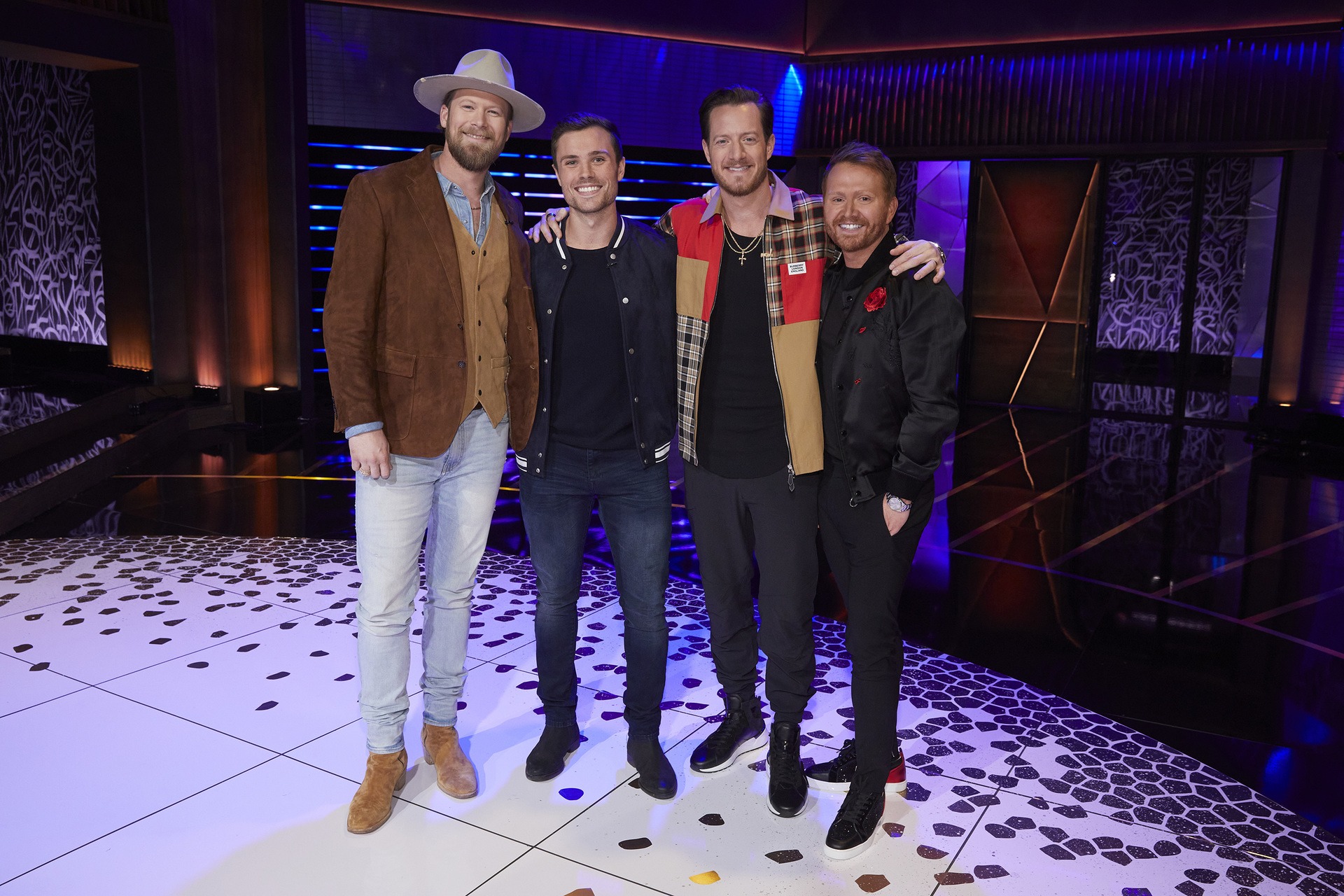 Griffen-Palmer-with-Florida-Georgia-Line-and-record-producer-Shane-McAnally