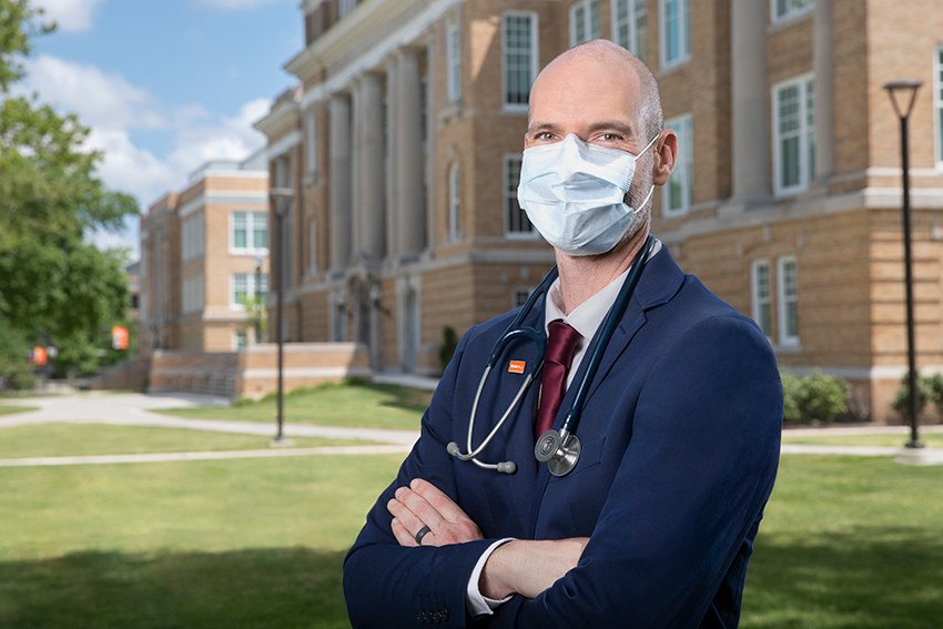 BGSU's Chief Health Officer Ben Batey