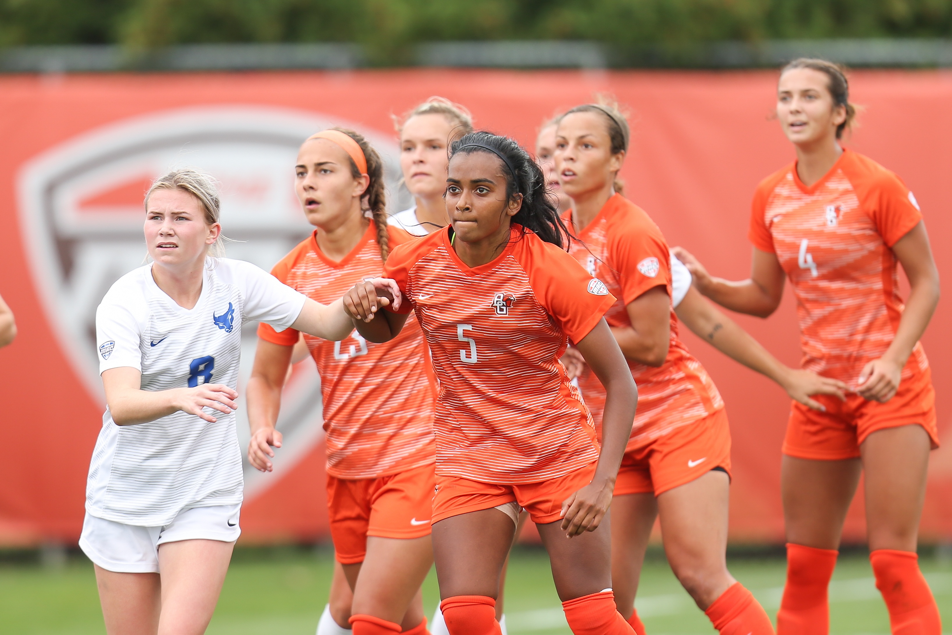 Nikhita Jacob focused on winning the soccer game