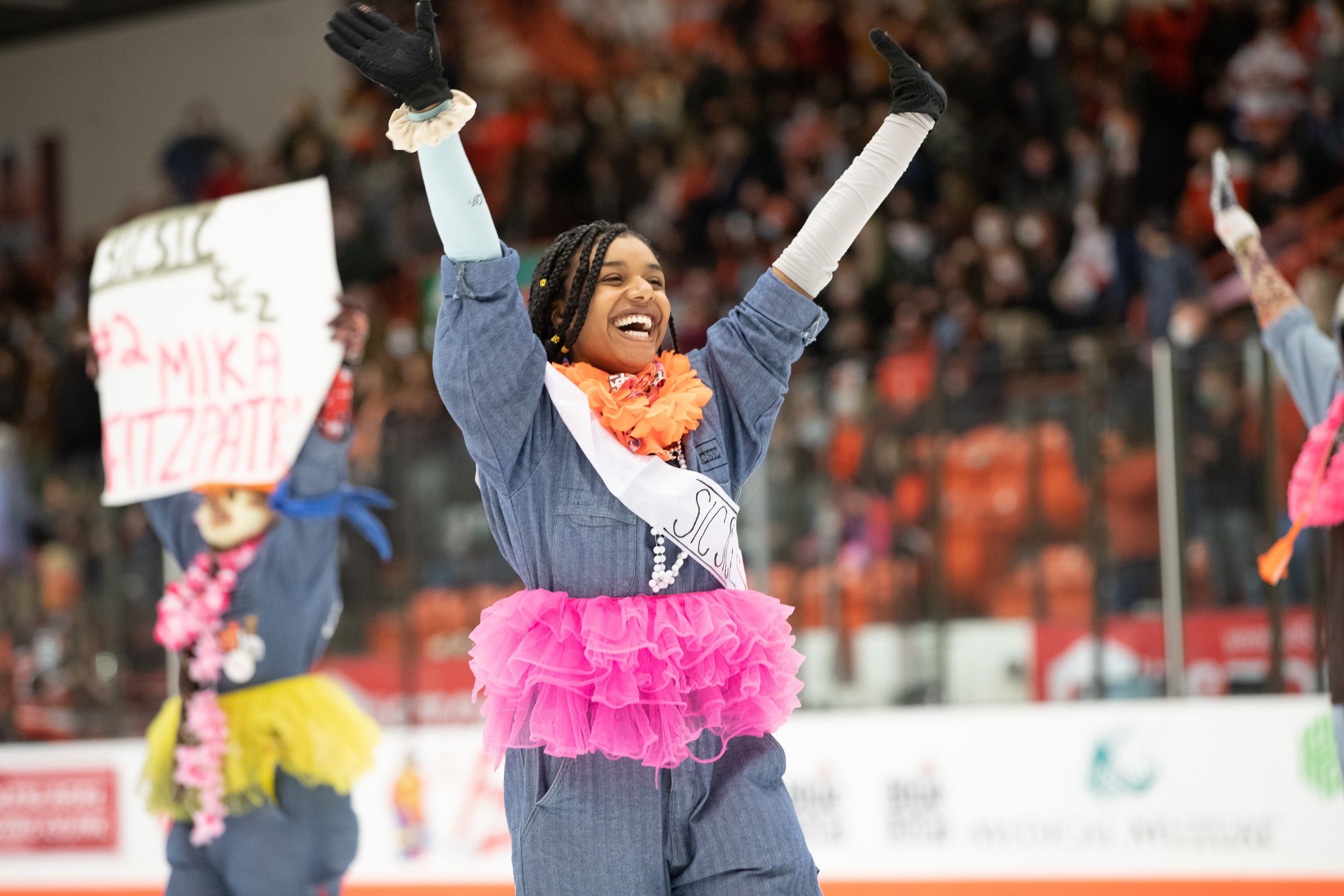 Mika Fitzpatrick was revealed as SICSIC’s “Shrek”.