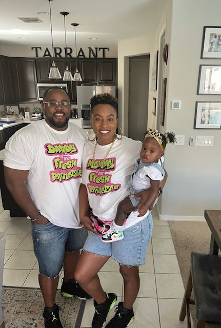 Choyce1st Birthday Tarrant Family Pic