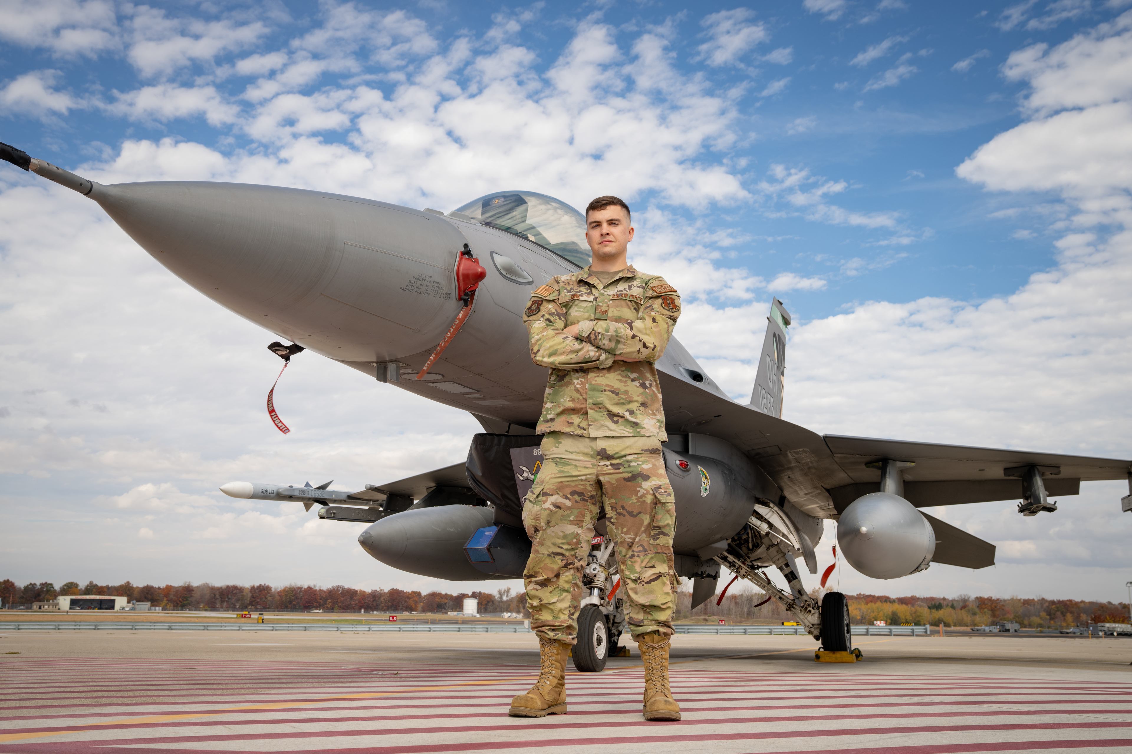 BGSU military student Chase Kirk