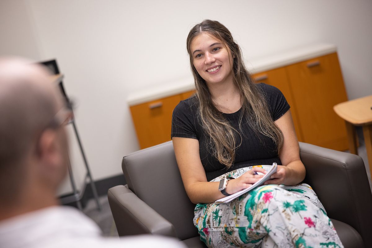 Lauren Okuley social work major 2024