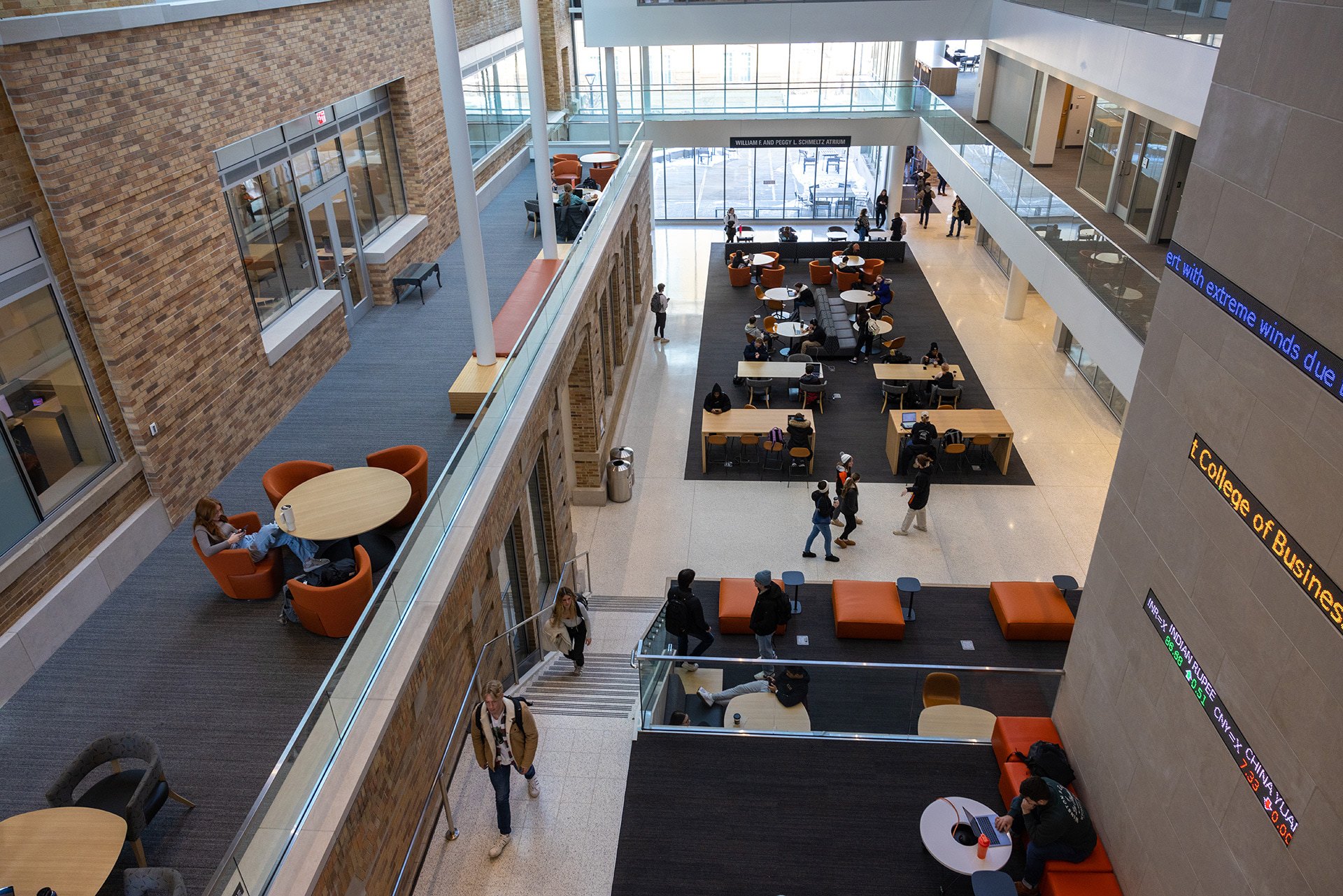 A shot overlooking a large academic building.