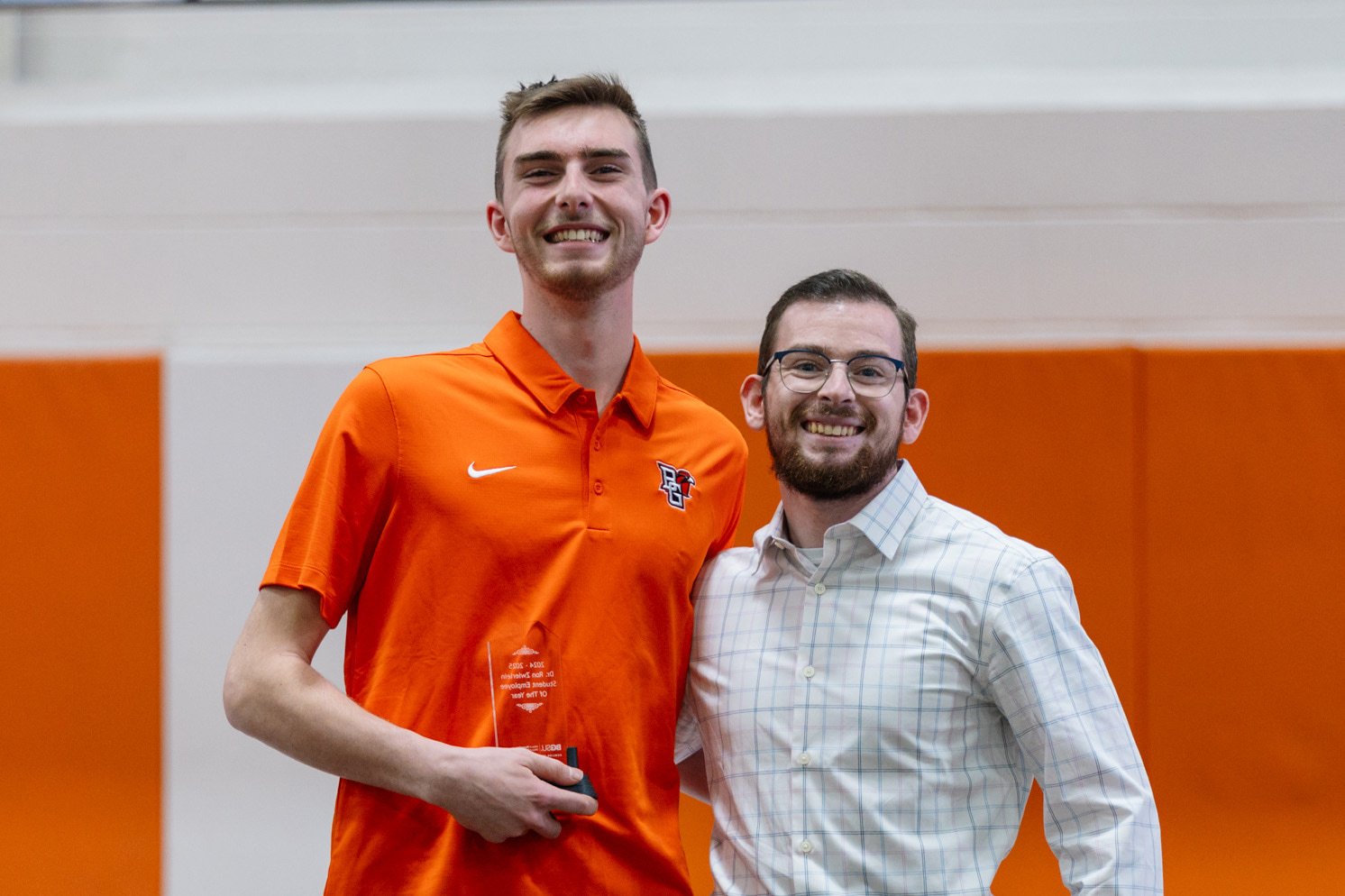 Cole Winslow with Riley Welker