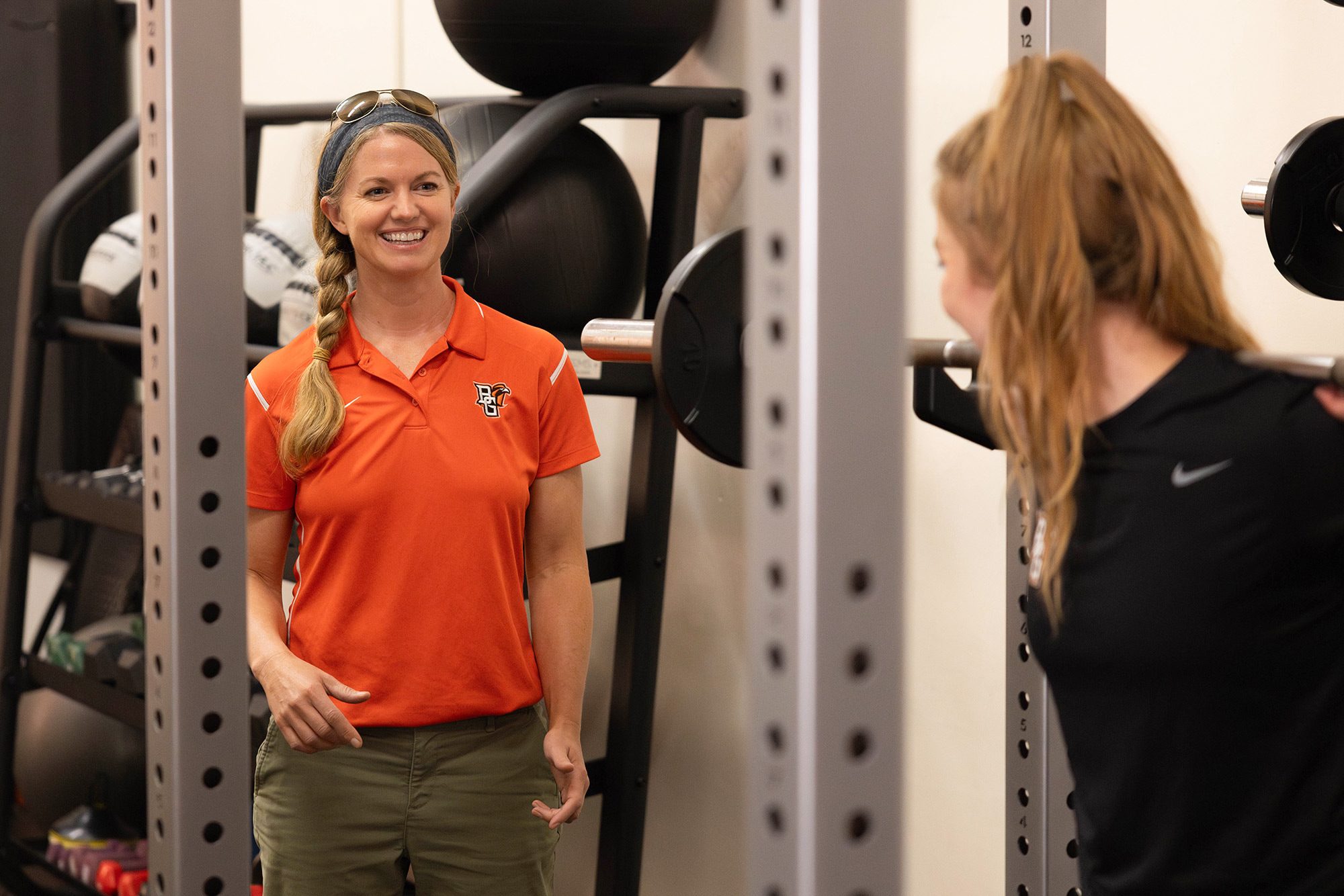 Image of two employees at the Rec