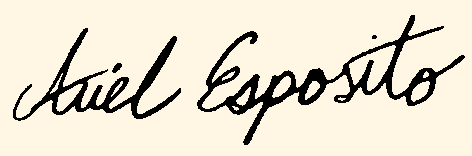 Ariel Esposito Signature copy