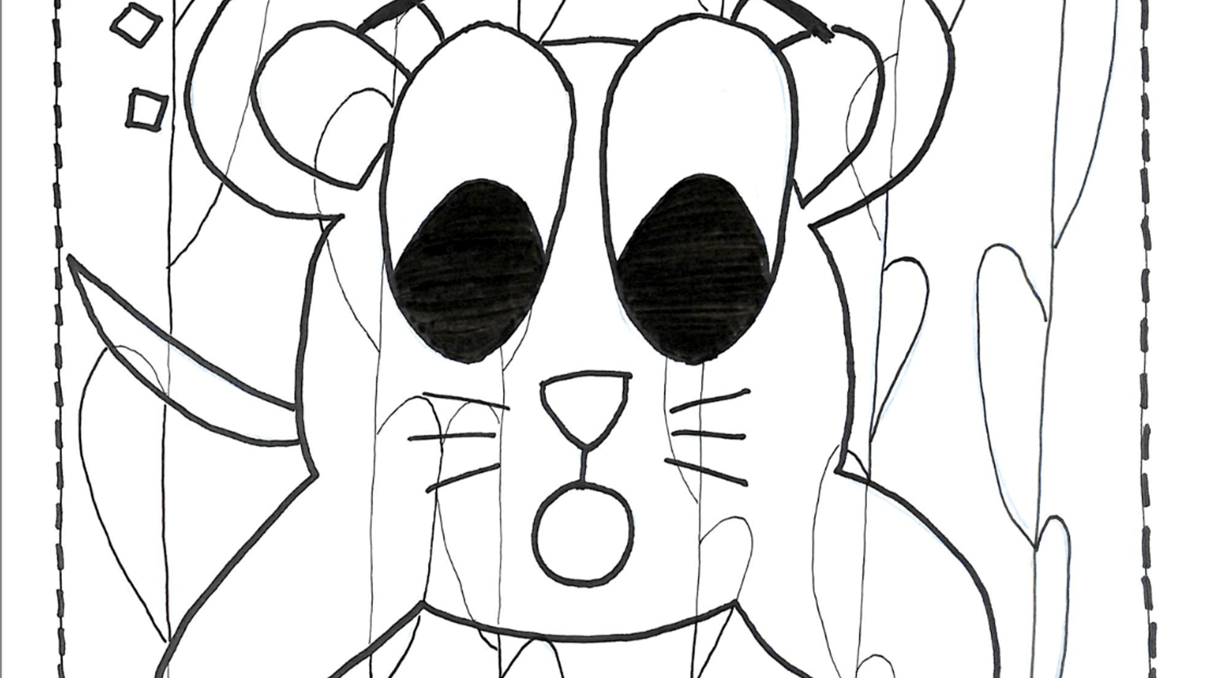 Panel of Koon's zine. Click here to view the full comic