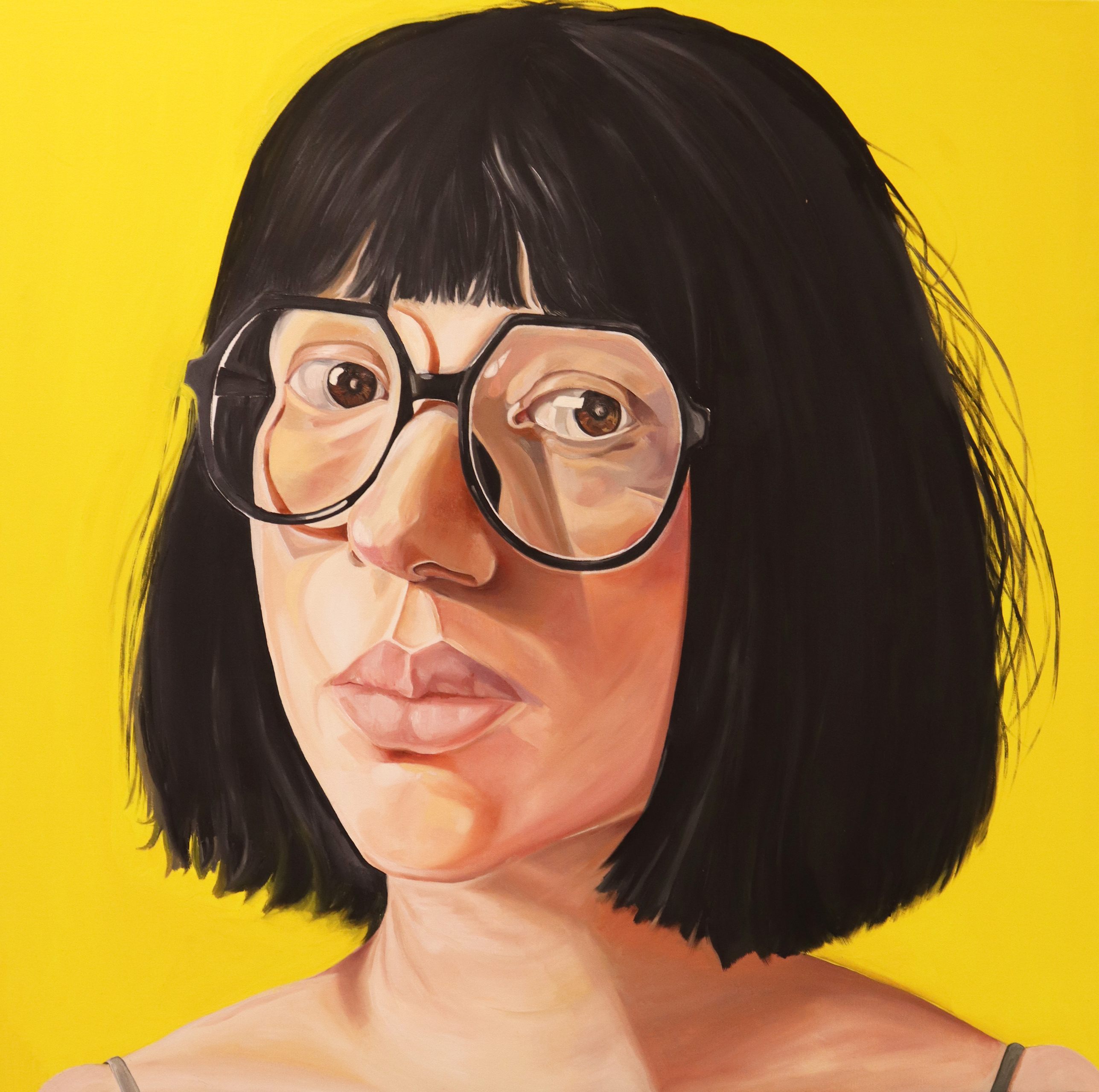 The Witness, Oil on Canvas, 36” x 36”
