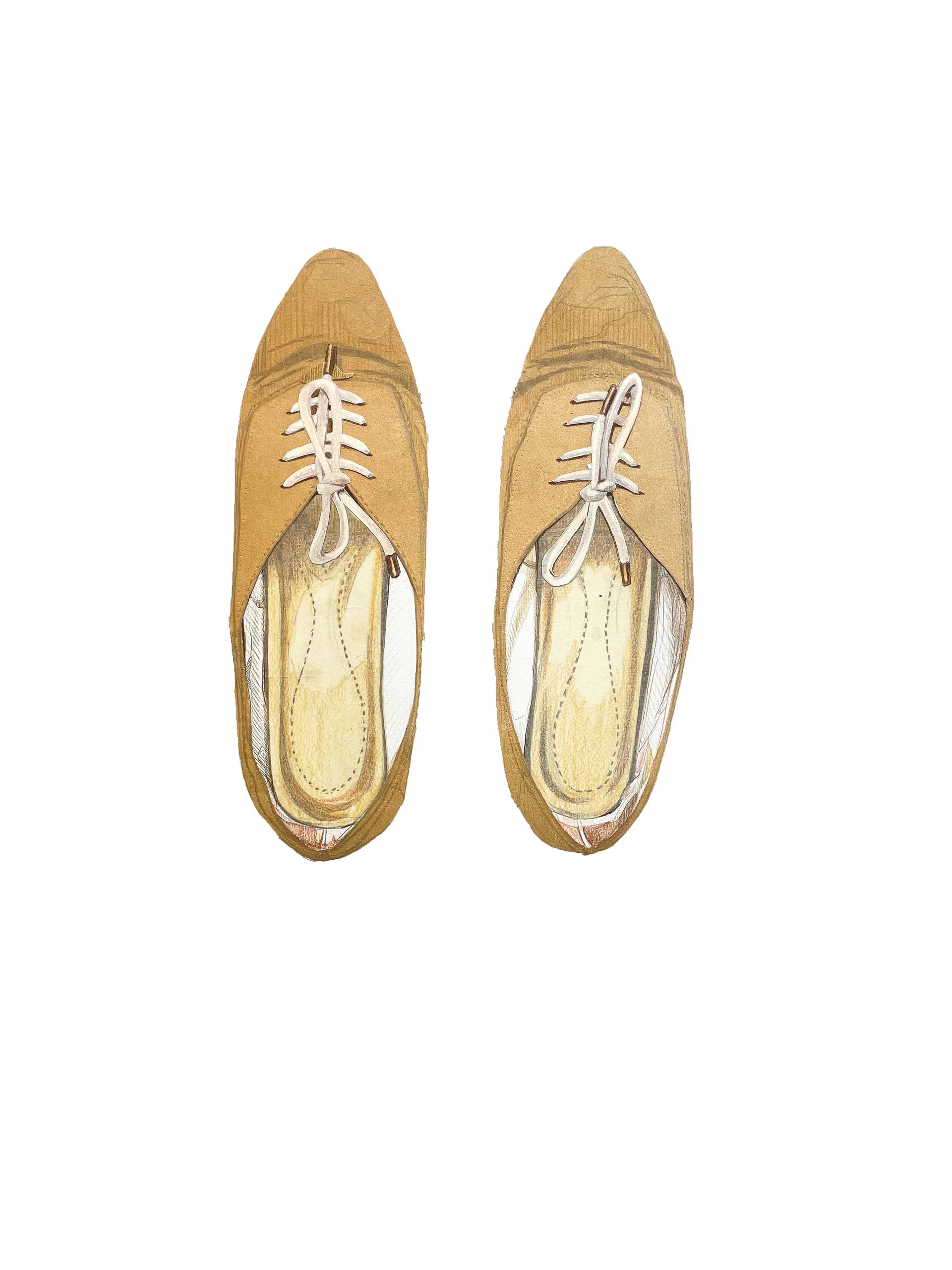 Lace-up Flats