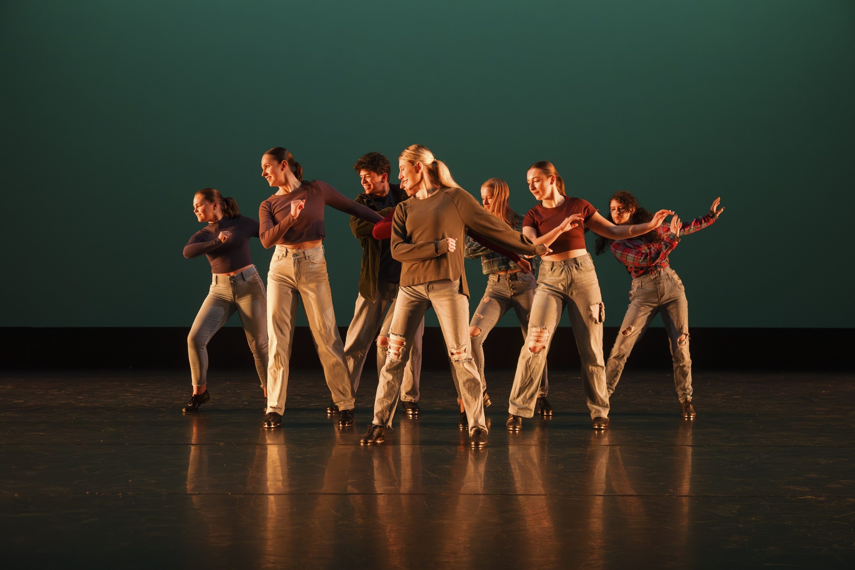 BGSU student dancers