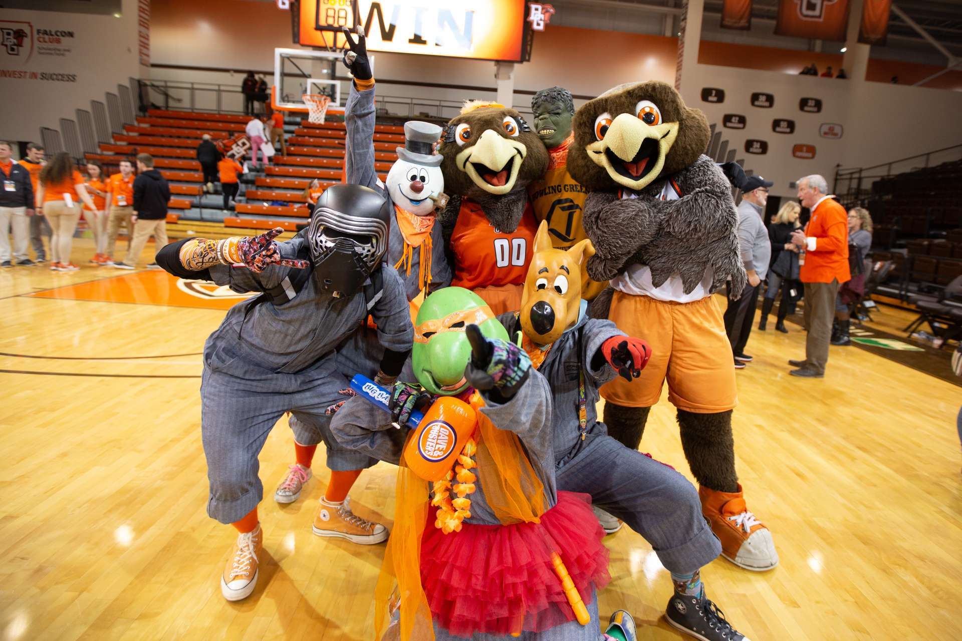 BGSU mascots and SICSIC